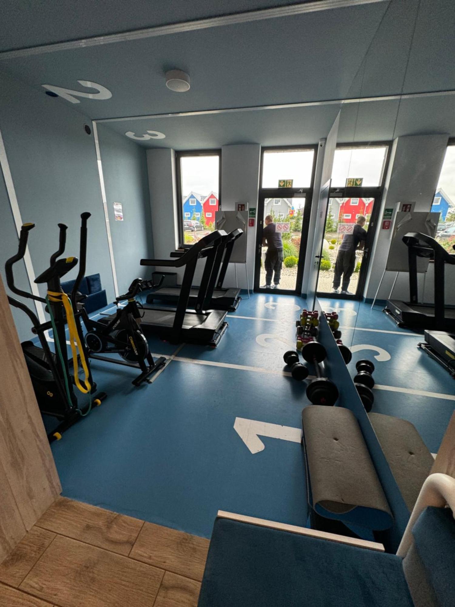 Klimatyzowany Apartament Blue , Sarbinowo Parking Basen エクステリア 写真