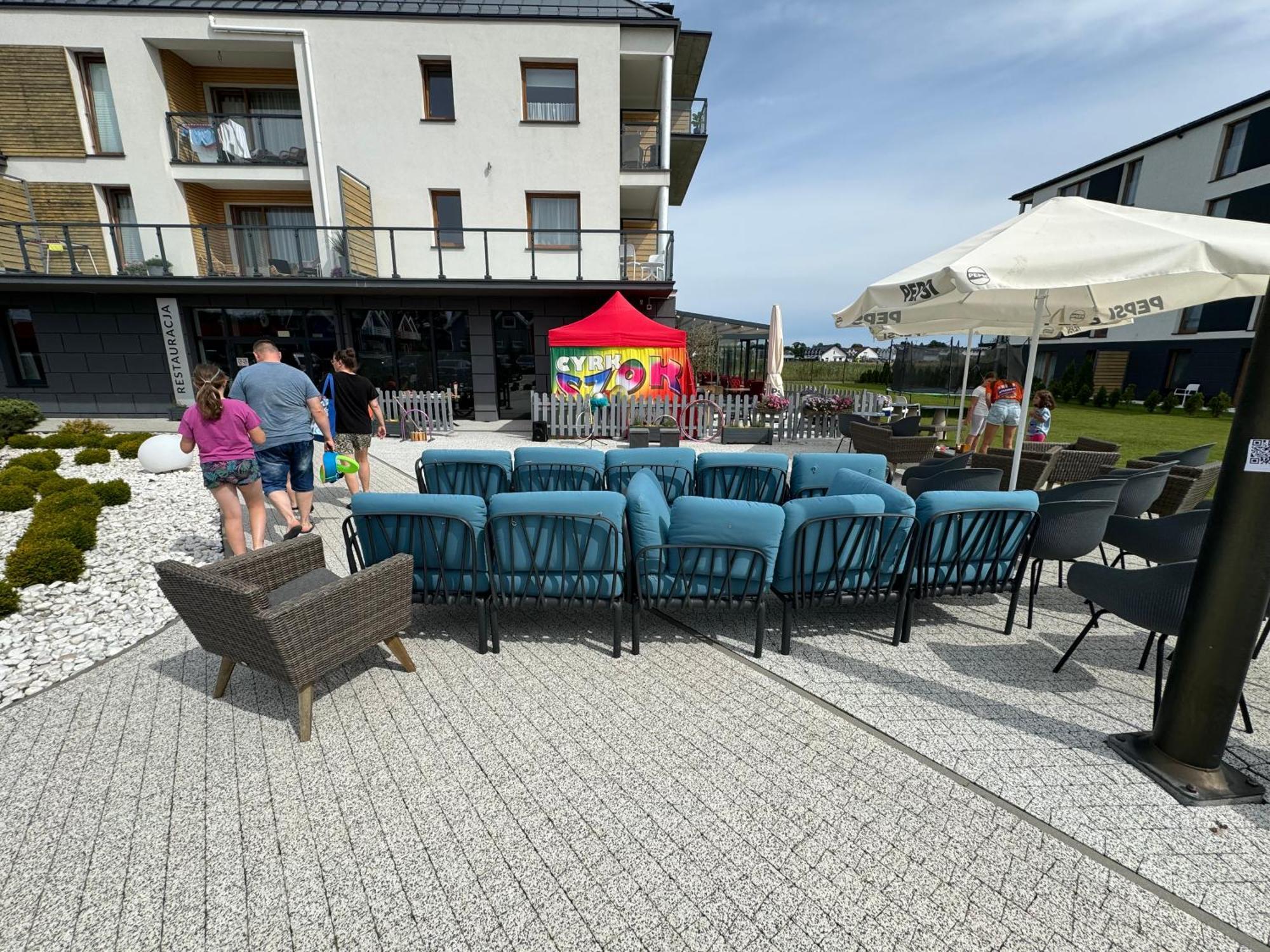 Klimatyzowany Apartament Blue , Sarbinowo Parking Basen エクステリア 写真
