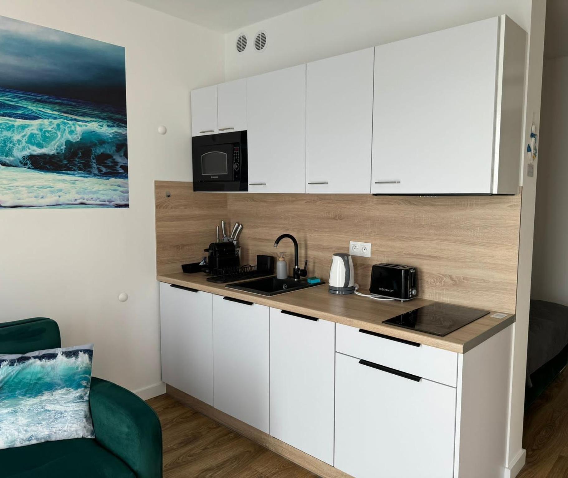 Klimatyzowany Apartament Blue , Sarbinowo Parking Basen エクステリア 写真