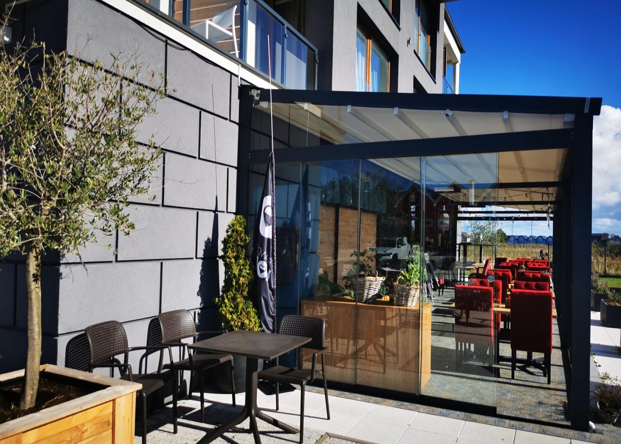 Klimatyzowany Apartament Blue , Sarbinowo Parking Basen エクステリア 写真